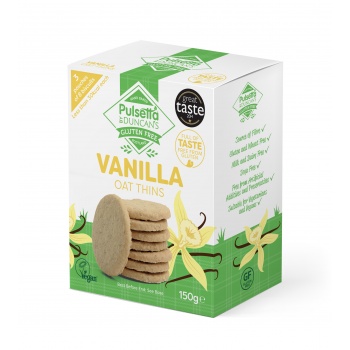 BISCUIȚI VEGANI FĂRĂ GLUTEN DIN OVĂZ CU VANILIE
