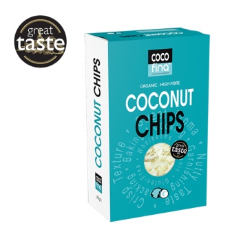 CIPSURI DE NUCĂ DE COCOS 100% ORGANICĂ (cutie de carton)