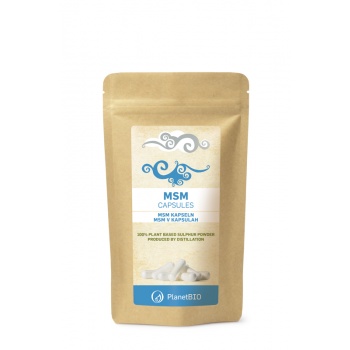 MSM Pulbere PlanetBio, 180 capsule