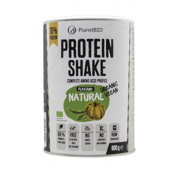 SHAKE PROTEIC ECOLOGIC VEGAN 67% Conținut De Proteine Și Gust Natural Neutru