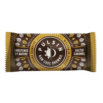 Baton Pulsin cu Caramel si Sare, 50 gr